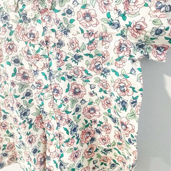 Crewcuts by J. Crew NEW Floral Button Down Shirt Size 2T - Picture 6 of 8